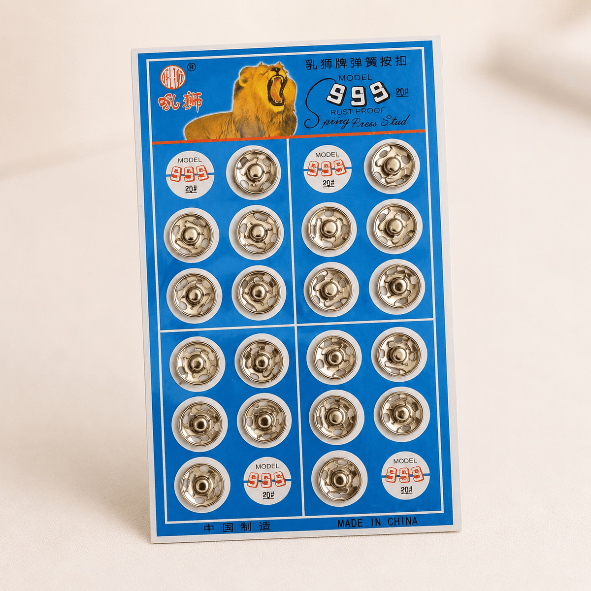 Sew on snap buttons (Large)