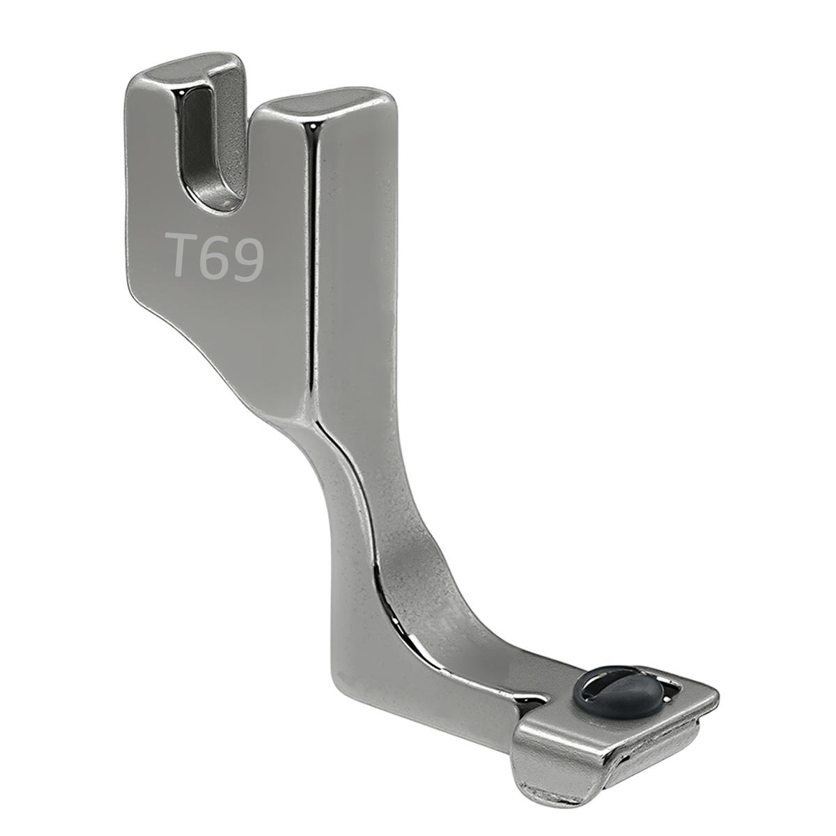 Adjustable invisible zipper foot