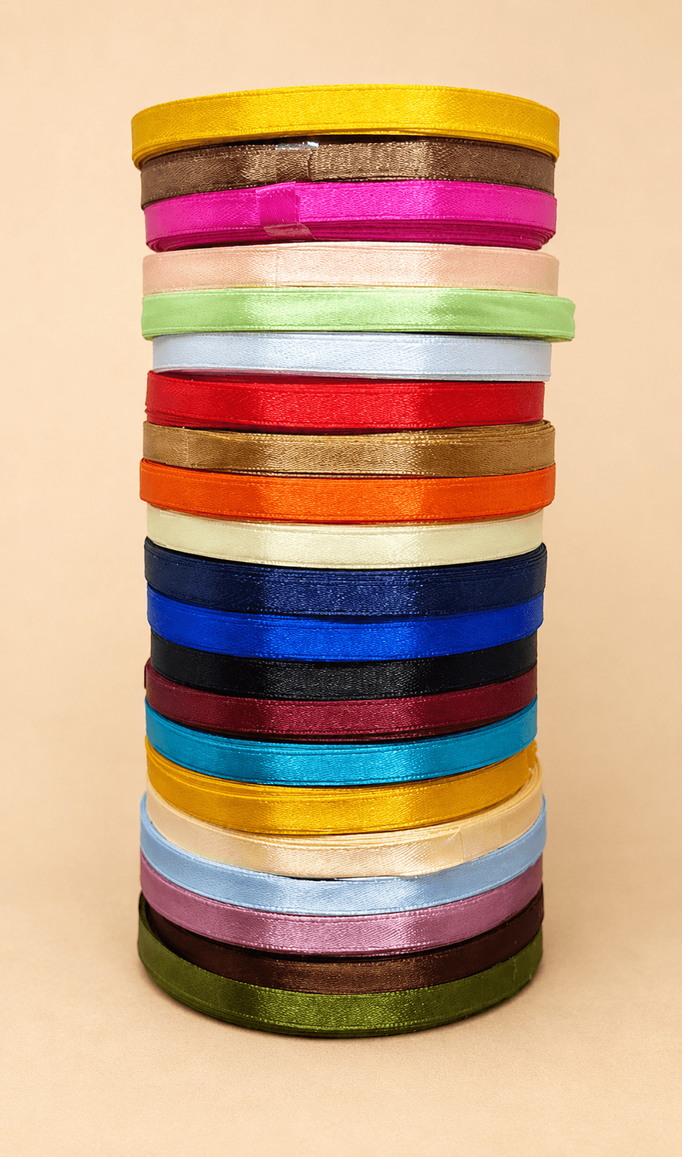 1/4" satin ribbon