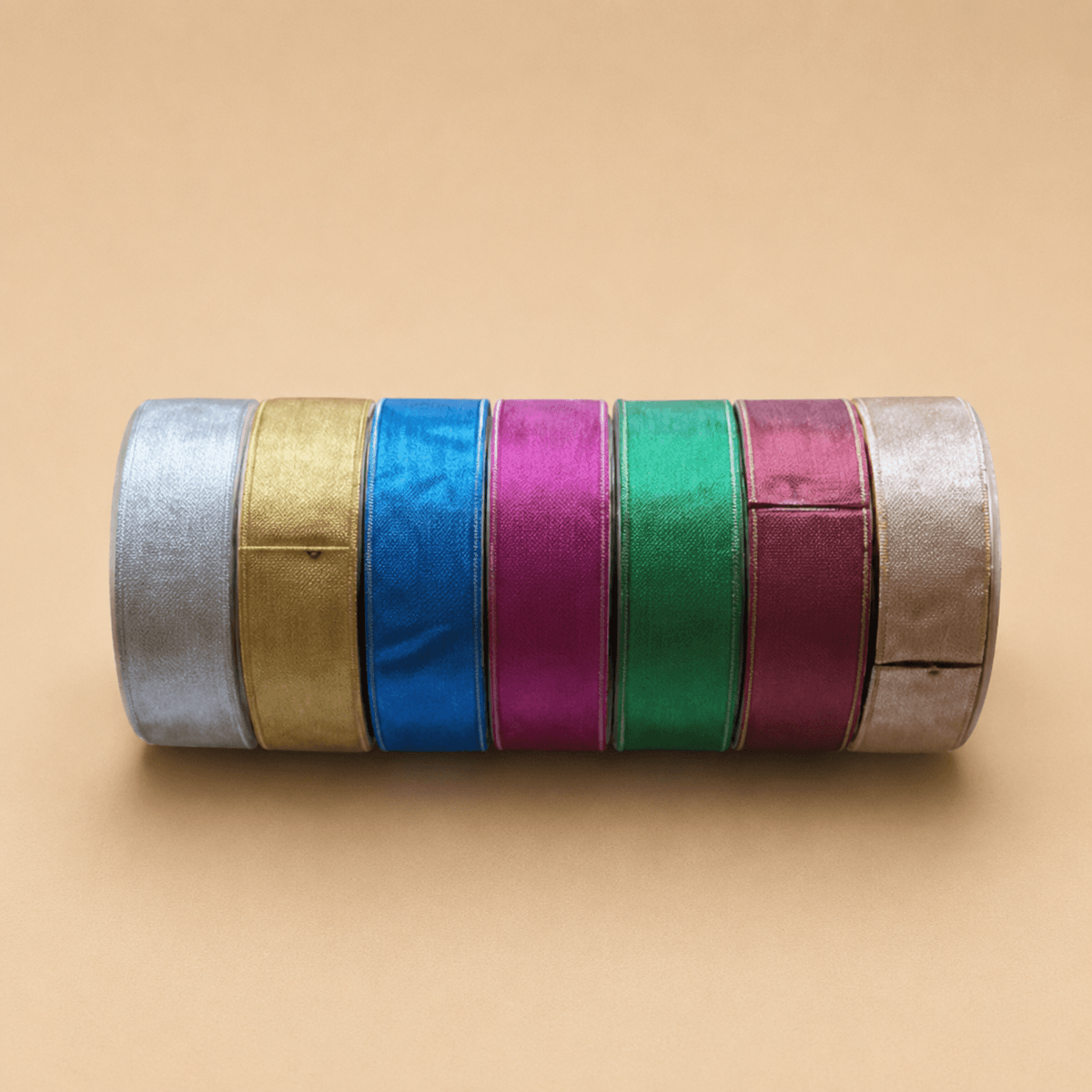 1" Metallic ribbon