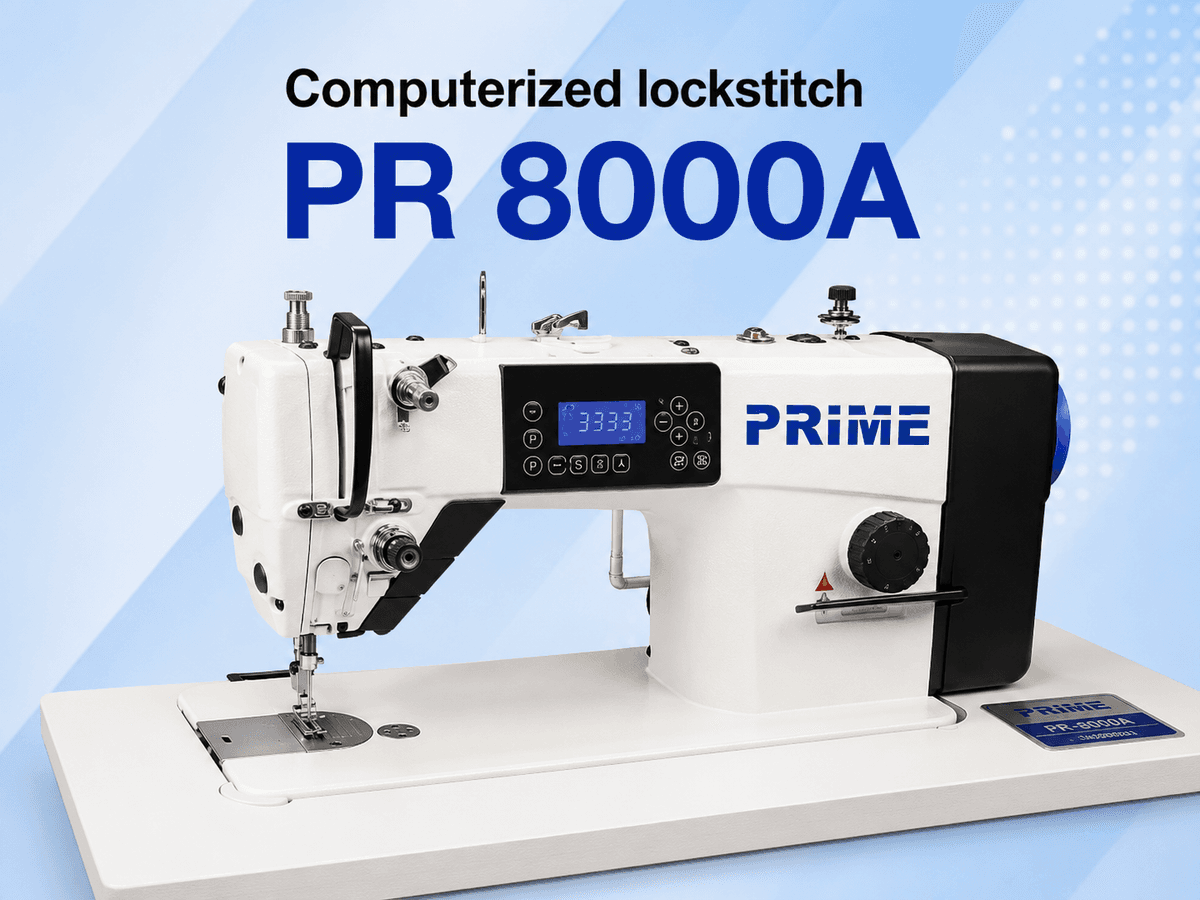 PRIME PR 8000A — Computerized lockstitch