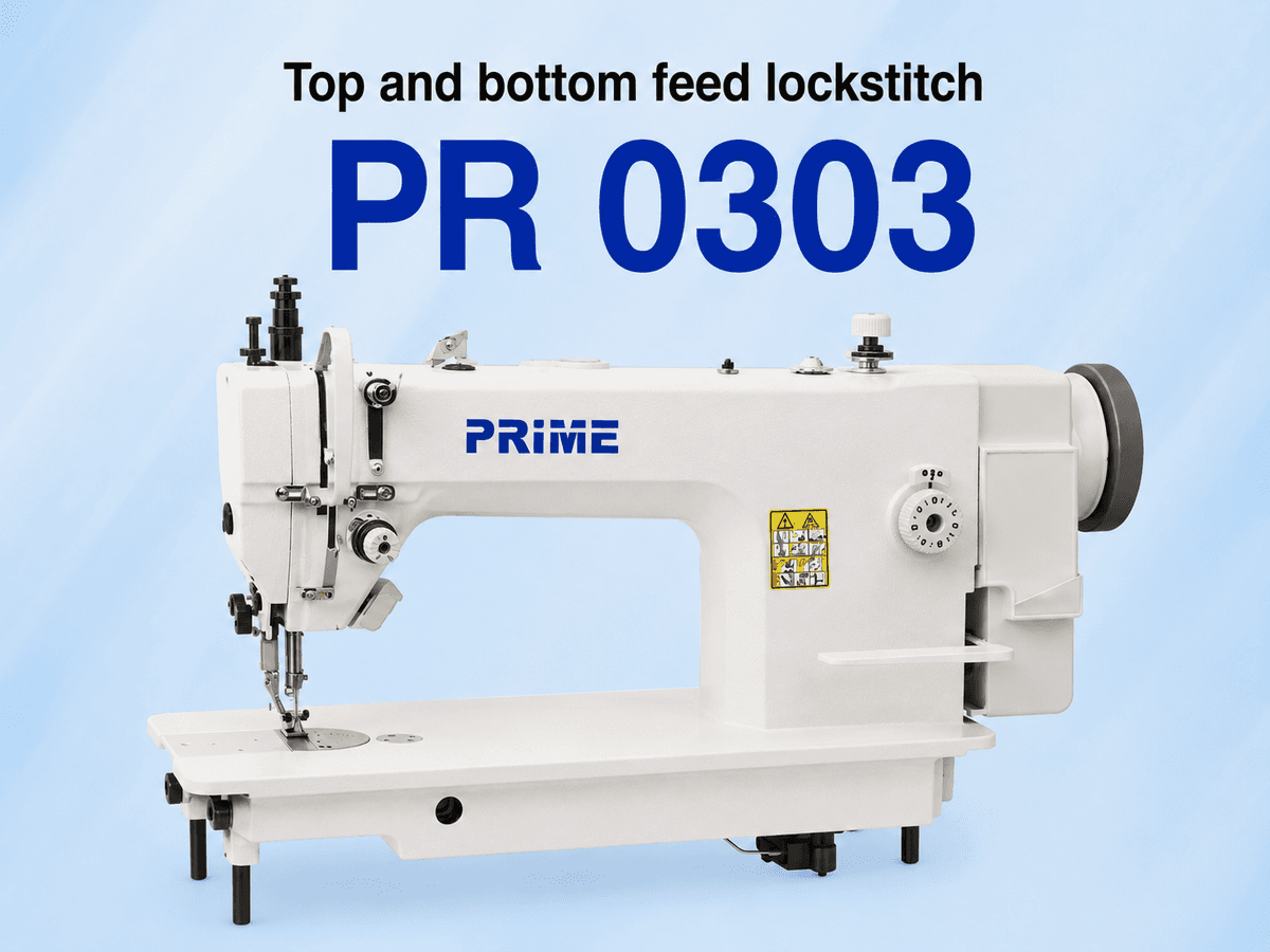 Prime PR 0303 — Top and bottom feed lockstitch