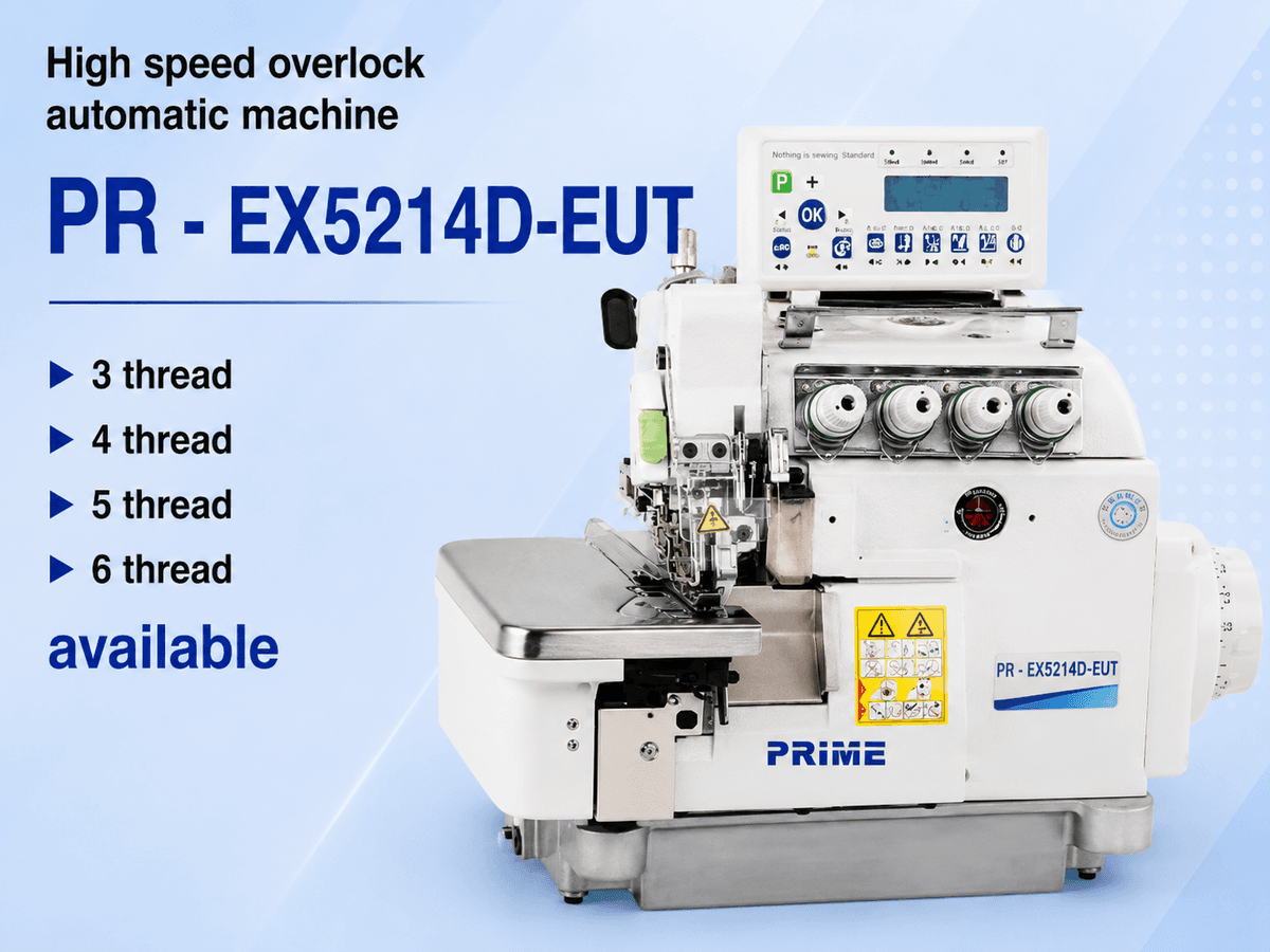 PRIME PR-EX5214D-EUT — High speed overlock automatic machine