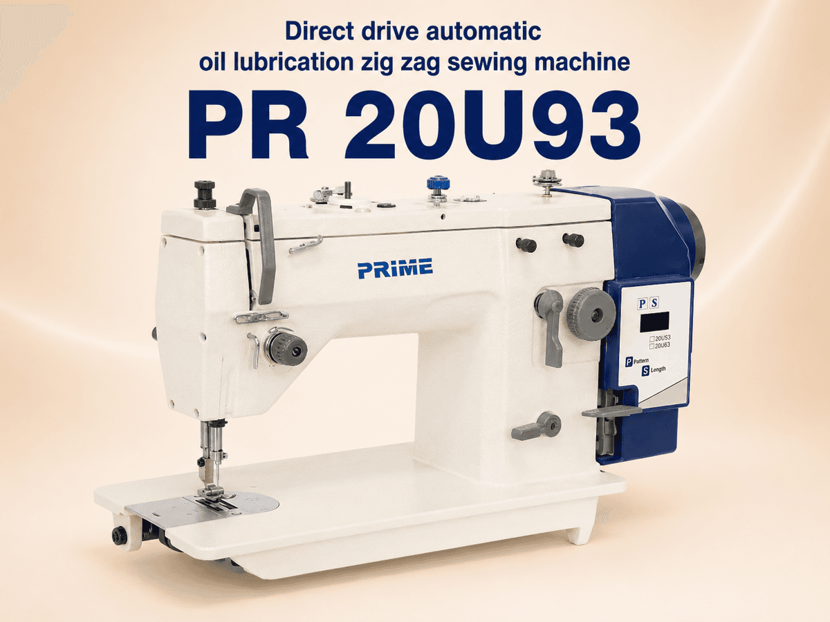 Prime PR 20U93 — Direct Drive Automatic Oil Lubrication Zig Zag Sewing Machine