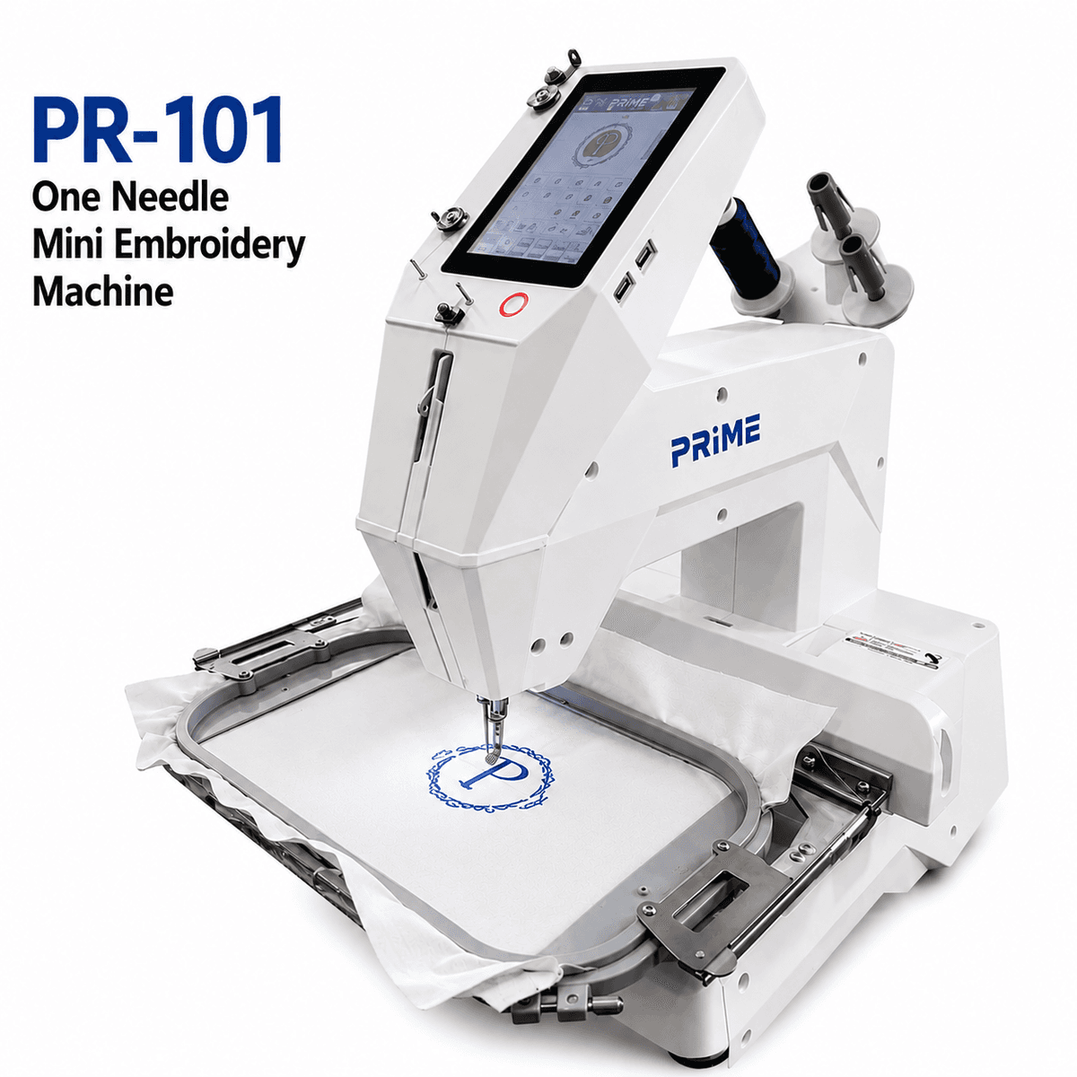 Prime PR-101 — One Needle Mini Embroidery Machine