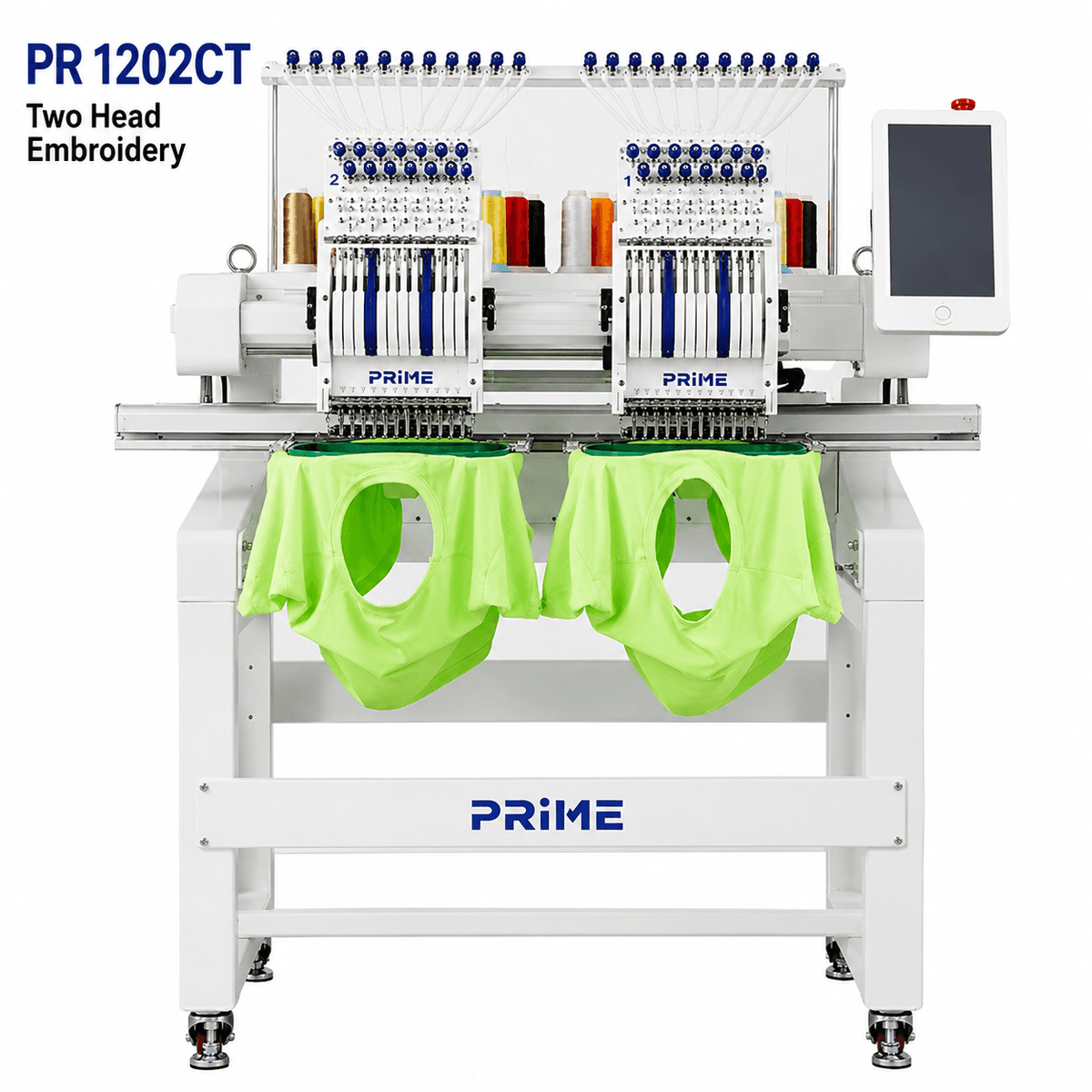 Prime PR 1202CT — Two Head Embroidery