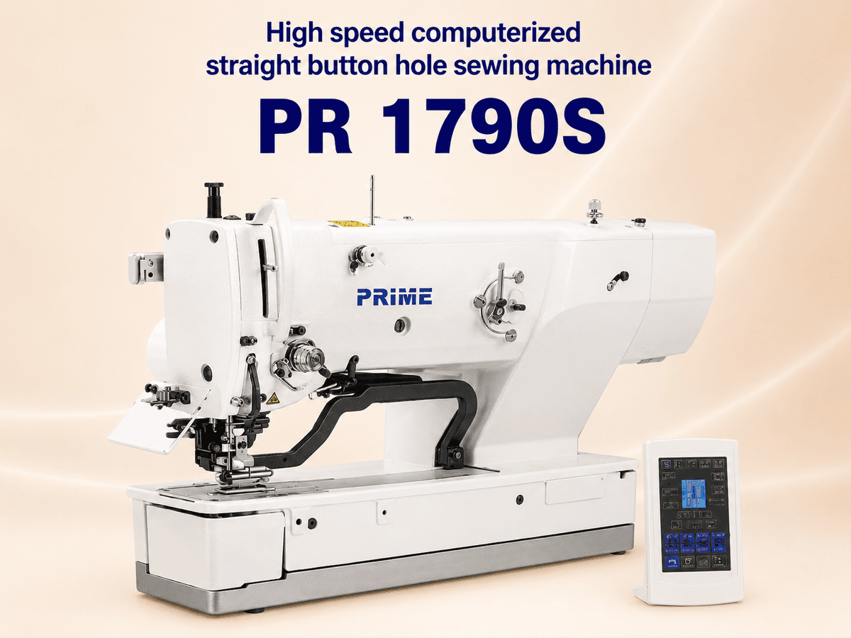 Prime PR 1790S — High Speed Computerized Straight Button Hole Sewing Machine